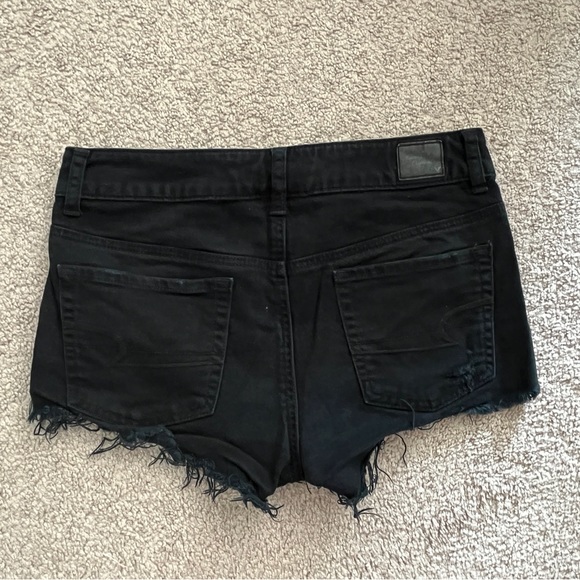 AE Black Jean Shorts - Picture 4 of 4